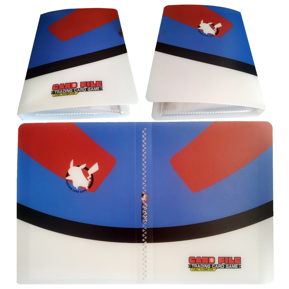 Pokemon Card Collection Album 80piece Capacity Gx Box Case Durable Playing Card Holder Book - 2