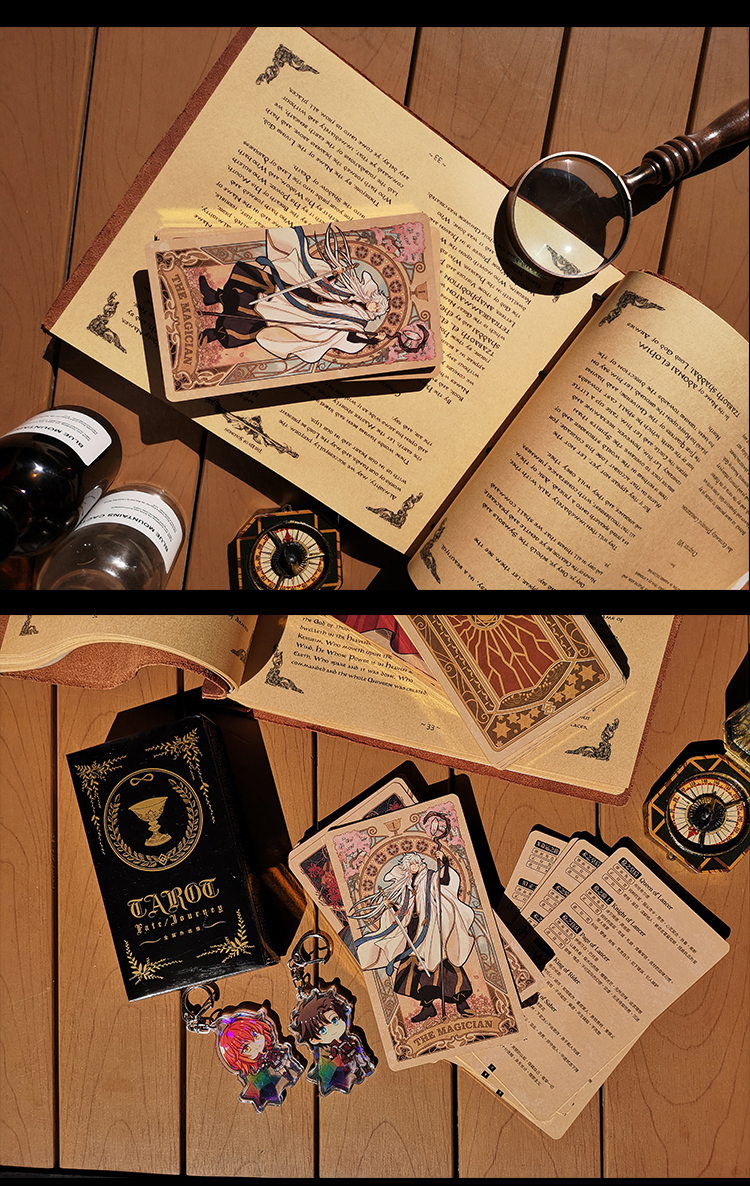 Fate Journey Tarot Card Collection Book 80pcs Anime Game Cards Set Holy Grail War Alter Collectible Hobbies Toys - 6
