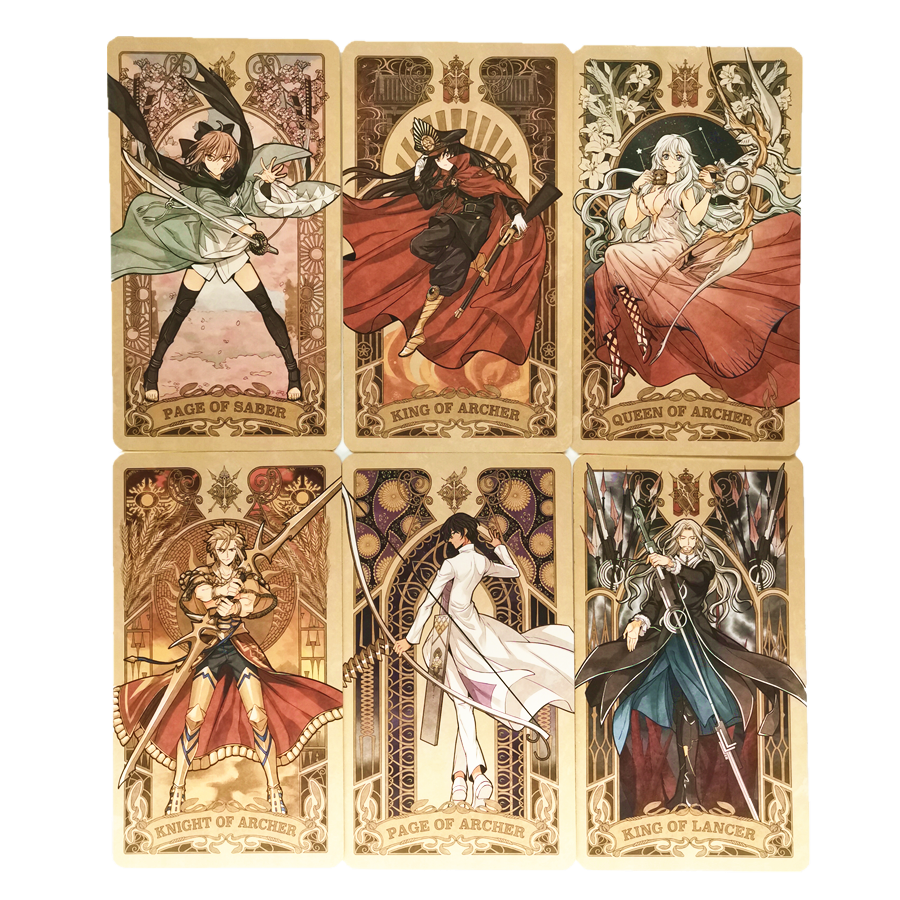 Fate Journey Tarot Card Collection Book 80pcs Anime Game Cards Set Holy Grail War Alter Collectible Hobbies Toys - 11