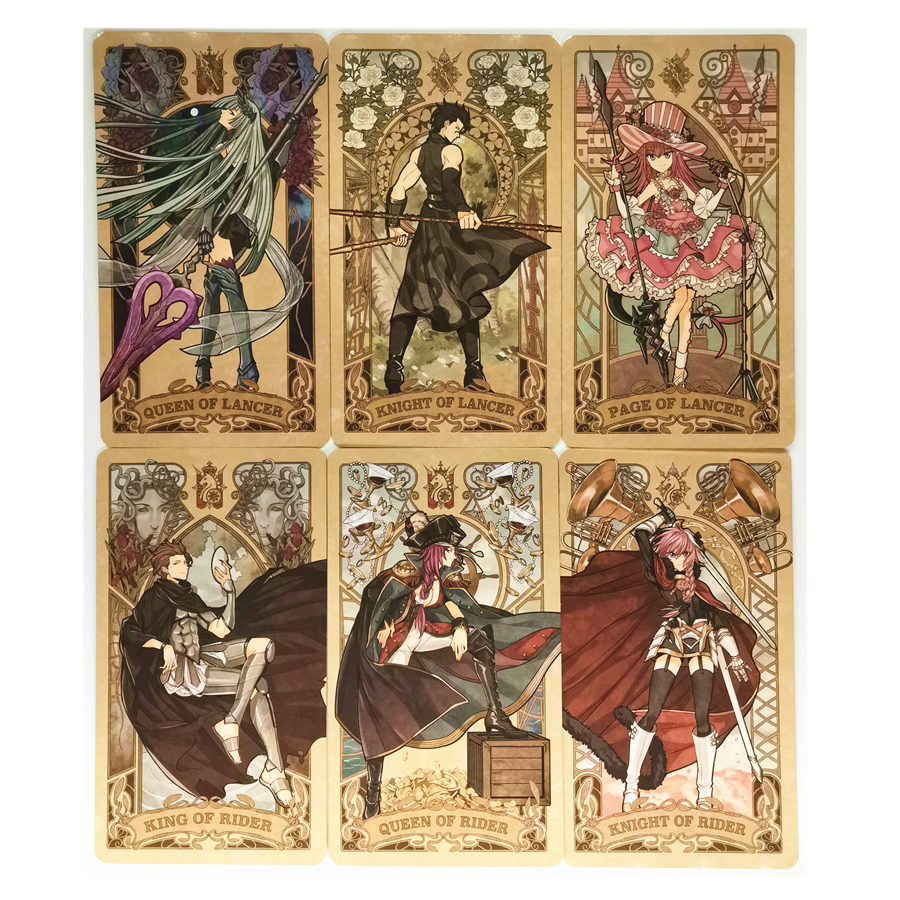 Fate Journey Tarot Card Collection Book 80pcs Anime Game Cards Set Holy Grail War Alter Collectible Hobbies Toys - 12