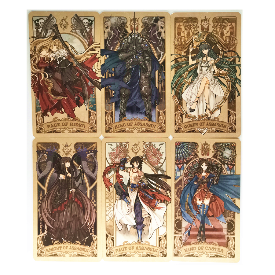 Fate Journey Tarot Card Collection Book 80pcs Anime Game Cards Set Holy Grail War Alter Collectible Hobbies Toys - 13