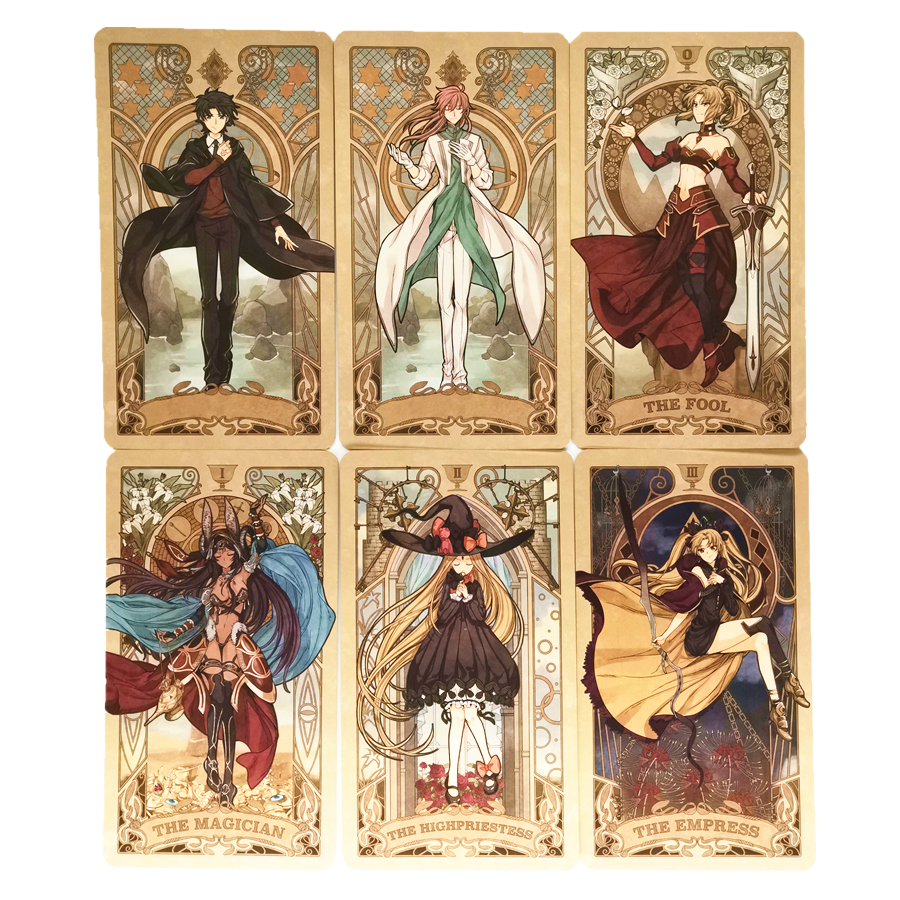 Fate Journey Tarot Card Collection Book 80pcs Anime Game Cards Set Holy Grail War Alter Collectible Hobbies Toys - 15