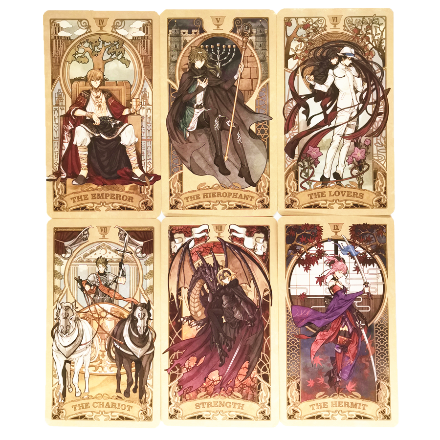Fate Journey Tarot Card Collection Book 80pcs Anime Game Cards Set Holy Grail War Alter Collectible Hobbies Toys - 16