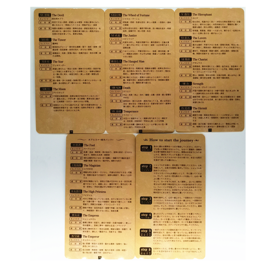 Fate Journey Tarot Card Collection Book 80pcs Anime Game Cards Set Holy Grail War Alter Collectible Hobbies Toys - 21
