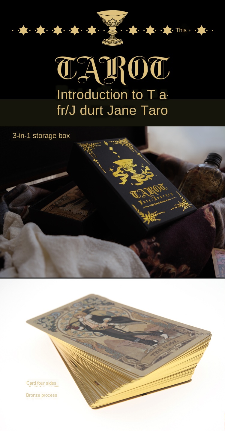 Fate Journey Tarot Card Collection Book 80pcs Anime Game Cards Set Holy Grail War Alter Collectible Hobbies Toys - 3