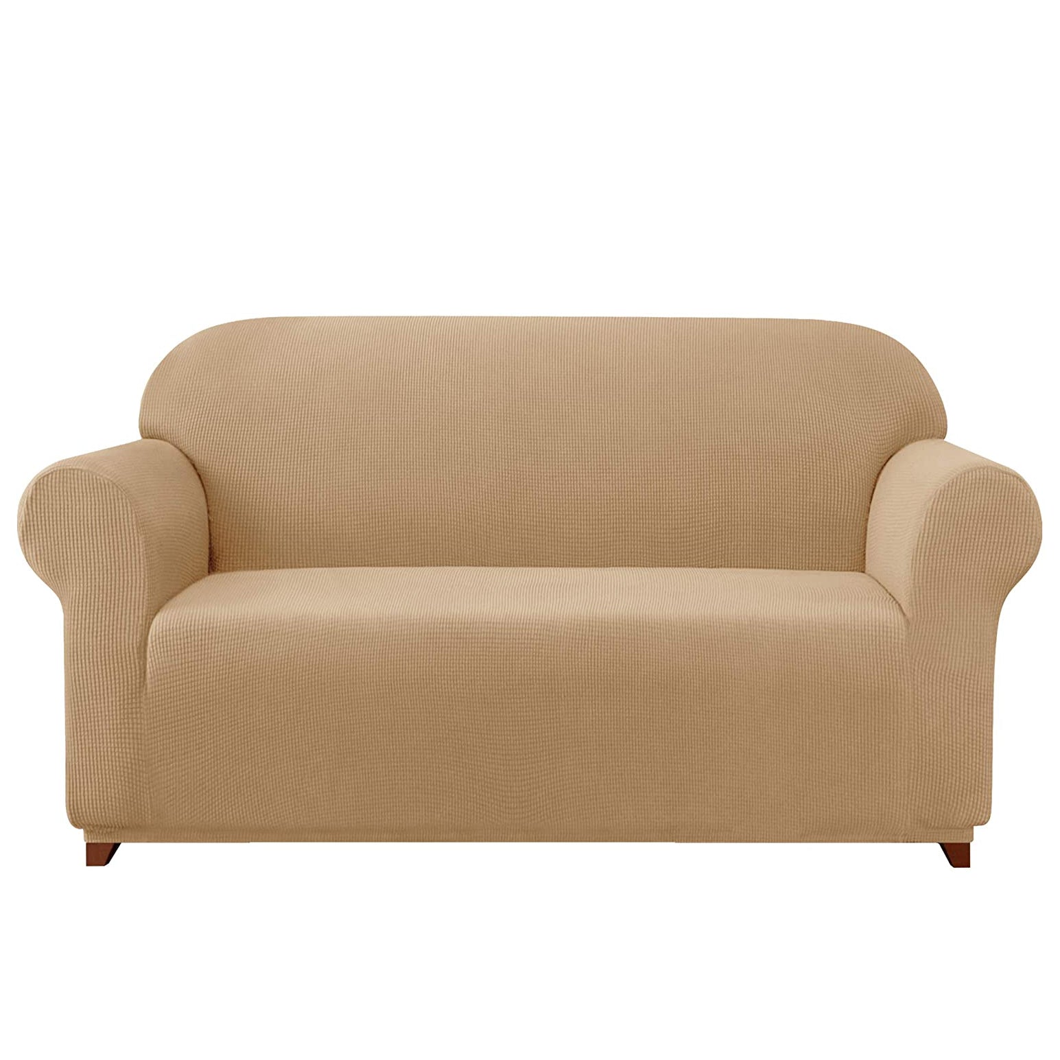 Leroy Plaid Stretch Sofa Slipcover
