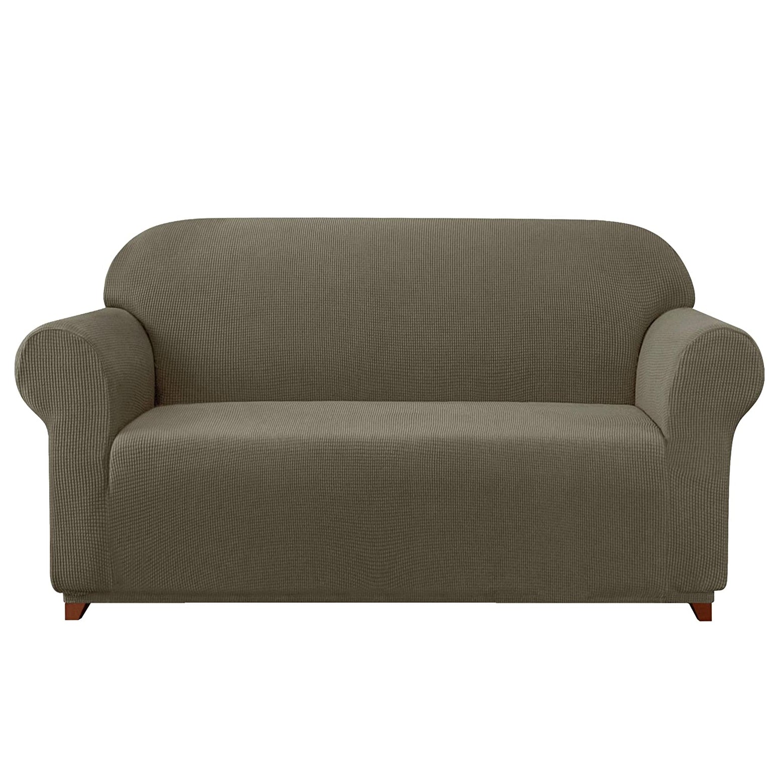 Leroy Plaid Stretch Sofa Slipcover