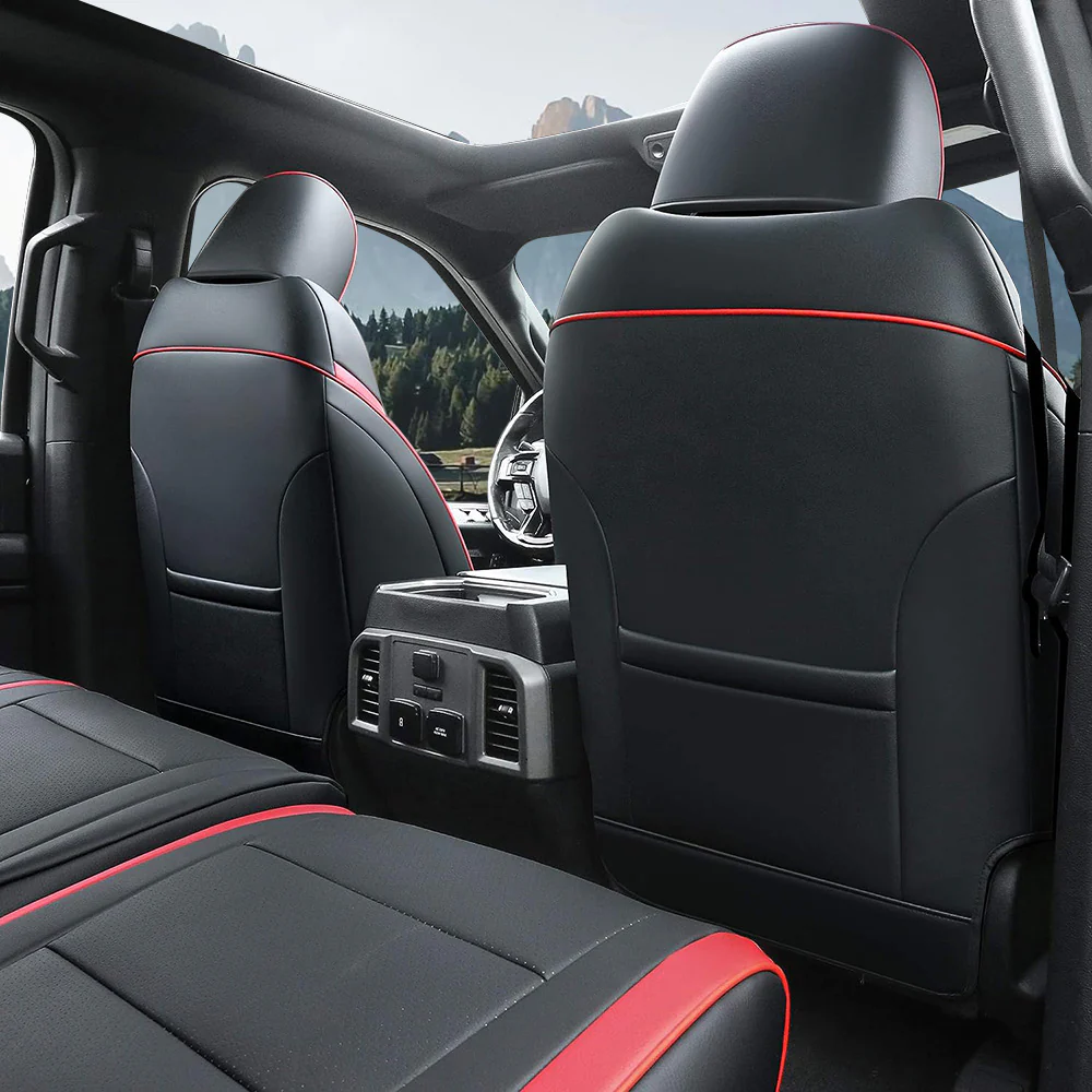 Luxury High Quality Leather Car Seat Cover Fits Ford F150 (2015-2023), F250, F350, F450 (2017 - 2023)