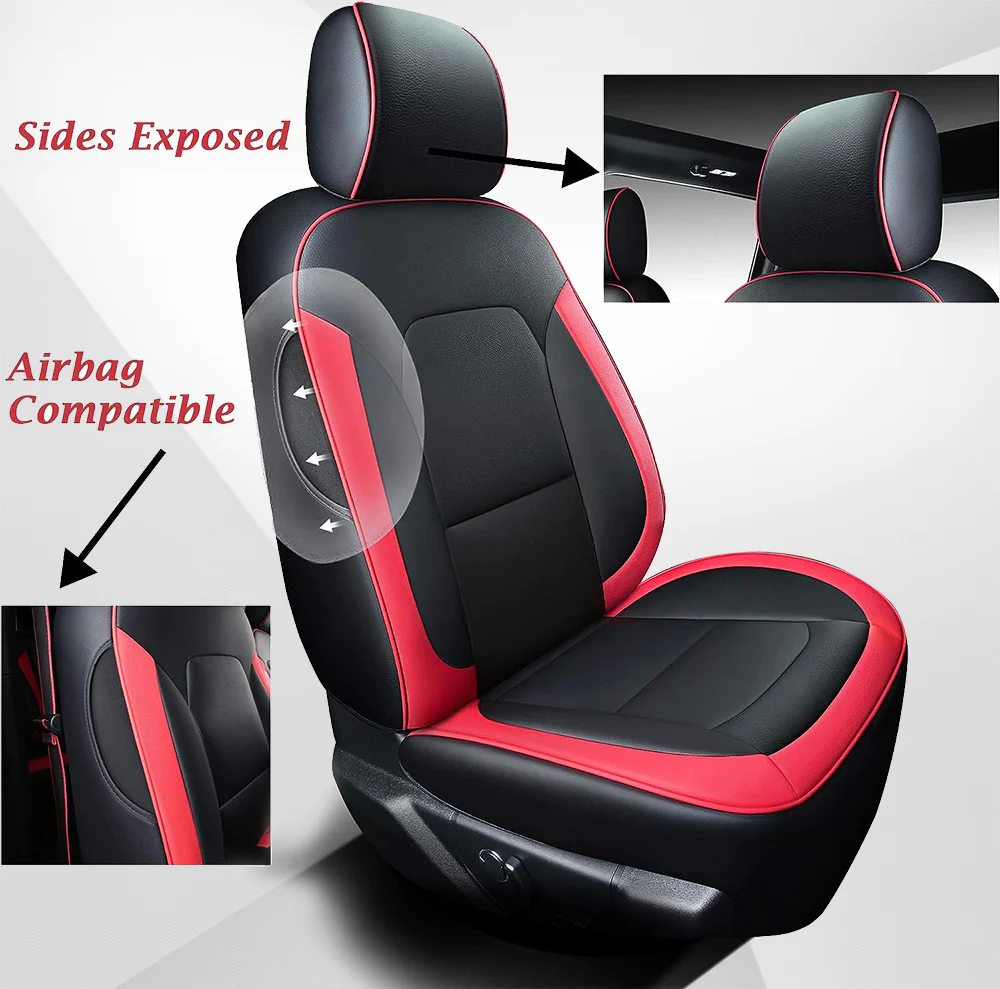 Luxury High Quality Leather Car Seat Cover Fits Ford F150 (2015-2023), F250, F350, F450 (2017 - 2023)