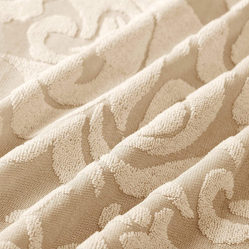 Jacquard Dustproof Stretchable Recliner Cover With L shape Covers  REC REC