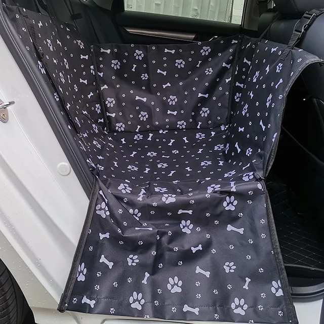 Dog Car Seat Cover Waterproof Pet Travel Dog Carrier Hammock Car Rear Seat Protector Mat Safety Carrier Dogs Cats Car Seat Bag