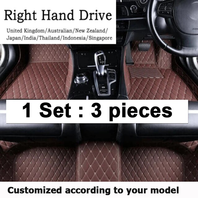 For Ford Focus Mk2 Mk2.5 2005~2015 Car Floor Mats Rugs Panel Footpads Anti-Slip Carpet Cover Cape Foot Pads Sticker Accessories