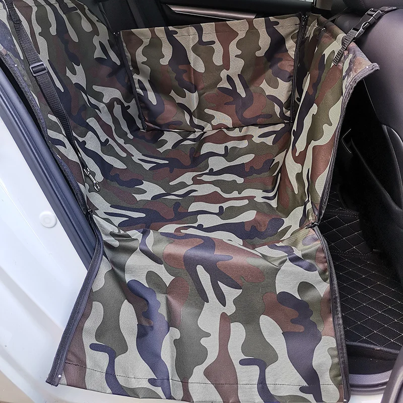 Dog Car Seat Cover Waterproof Pet Travel Dog Carrier Hammock Car Rear Seat Protector Mat Safety Carrier Dogs Cats Car Seat Bag