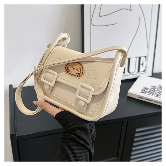 Kawaii Sanrio Kuromi All-match Armpit Bag Net Red Same Style Bag Cambridge Bag Shoulder Bag Japanese and Korean Gifts