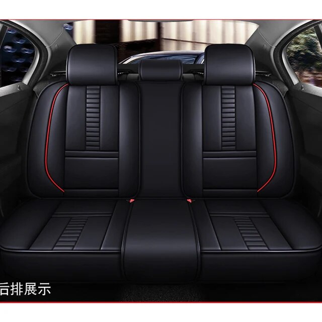 Leather Car seat Cover For Ford Focus 2 MK1 MK3 Mondeo MK4 Fiesta MK7 Fusion Kuga Ranger explorer 5 Figo Taurus Accessories