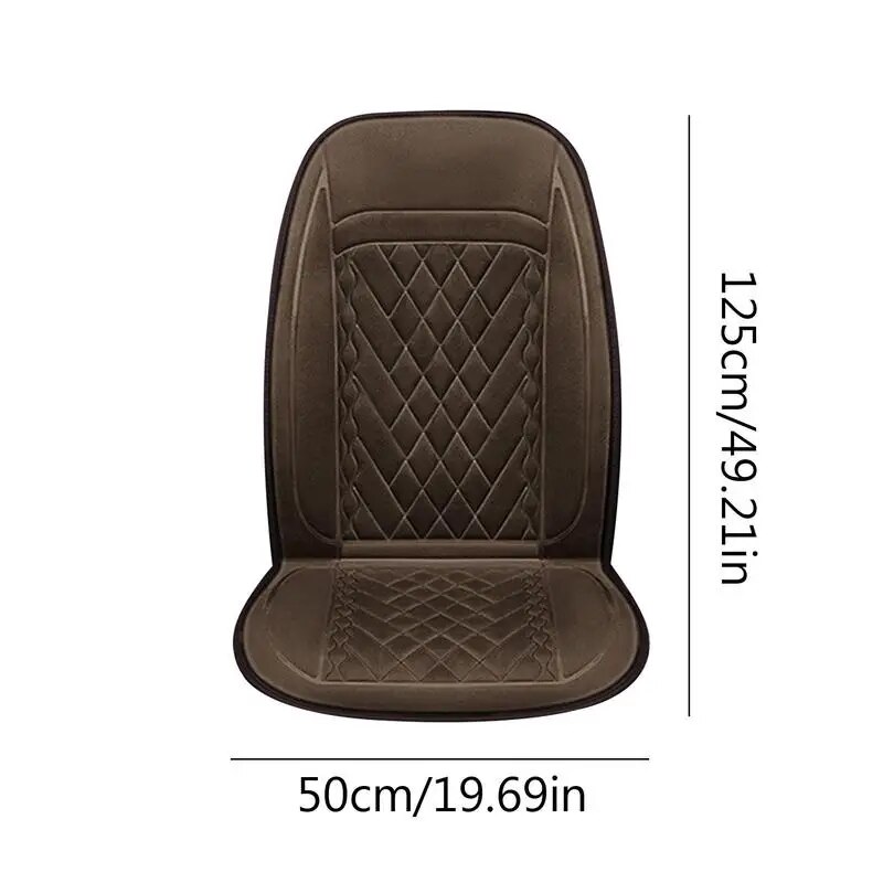 Car Seat Warmer 12v Flannel Fast Heating Winter Heated Seat Cover Electric Heated Seat Cushion With Pressure-Sensitive Switch On for jeep grand cherokee