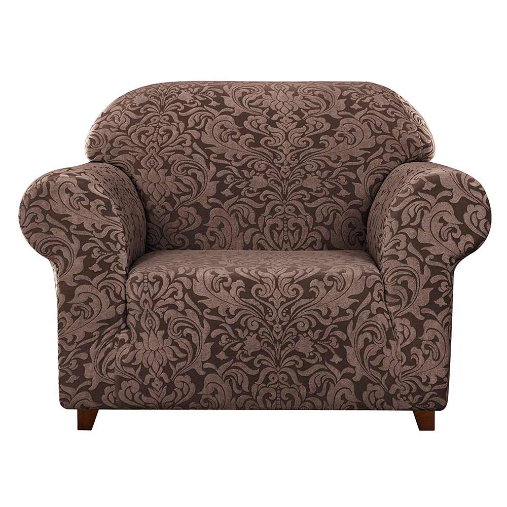 Cilla Jacquard Stretch Sofa Slipcover