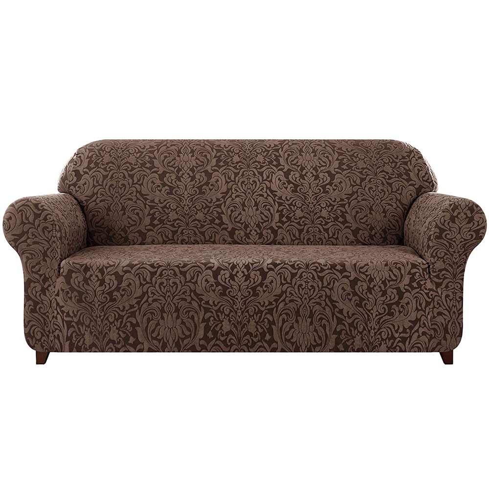 Cilla Jacquard Stretch Sofa Slipcover