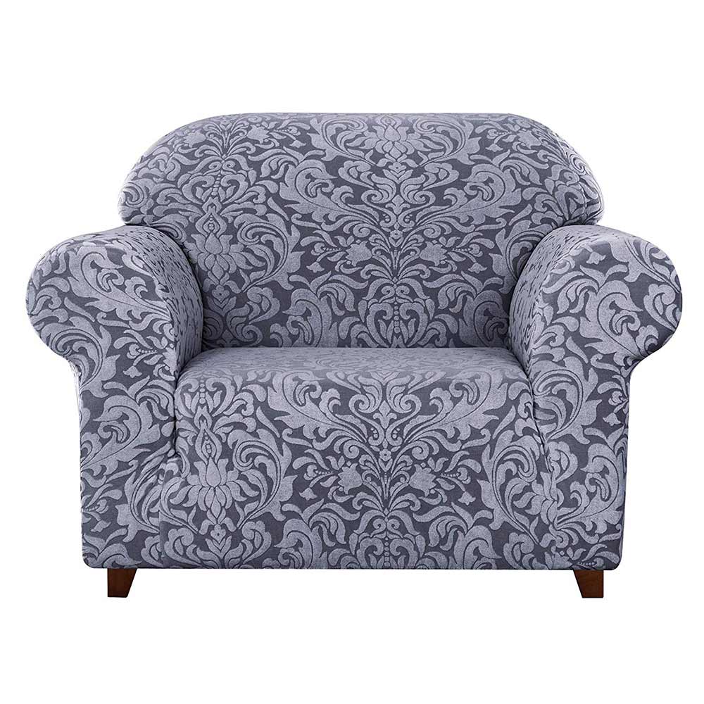 Cilla Jacquard Stretch Sofa Slipcover