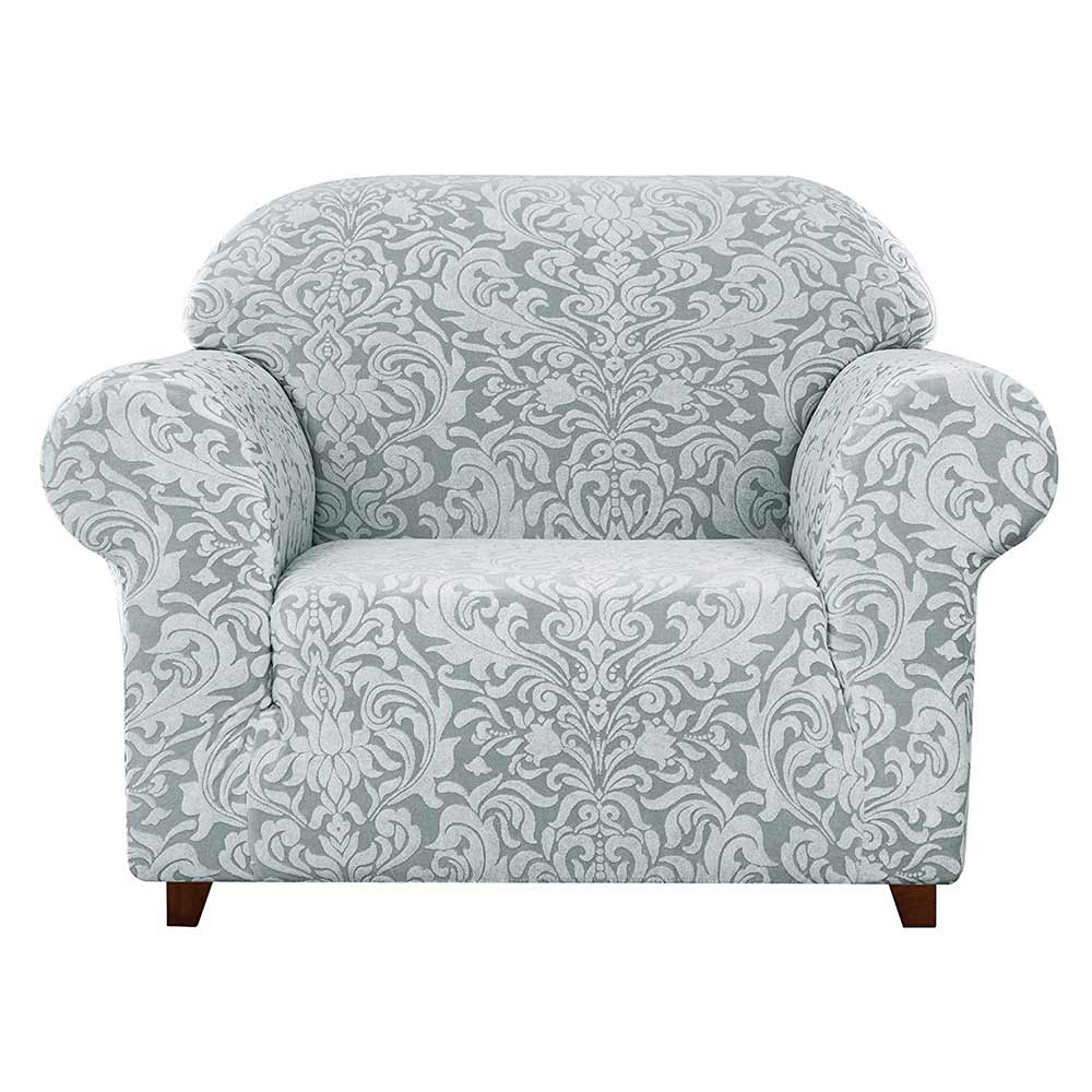Cilla Jacquard Stretch Sofa Slipcover