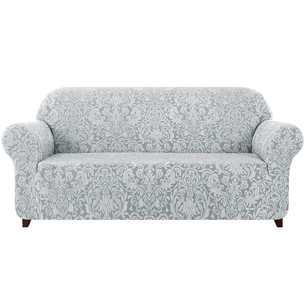 Cilla Jacquard Stretch Sofa Slipcover