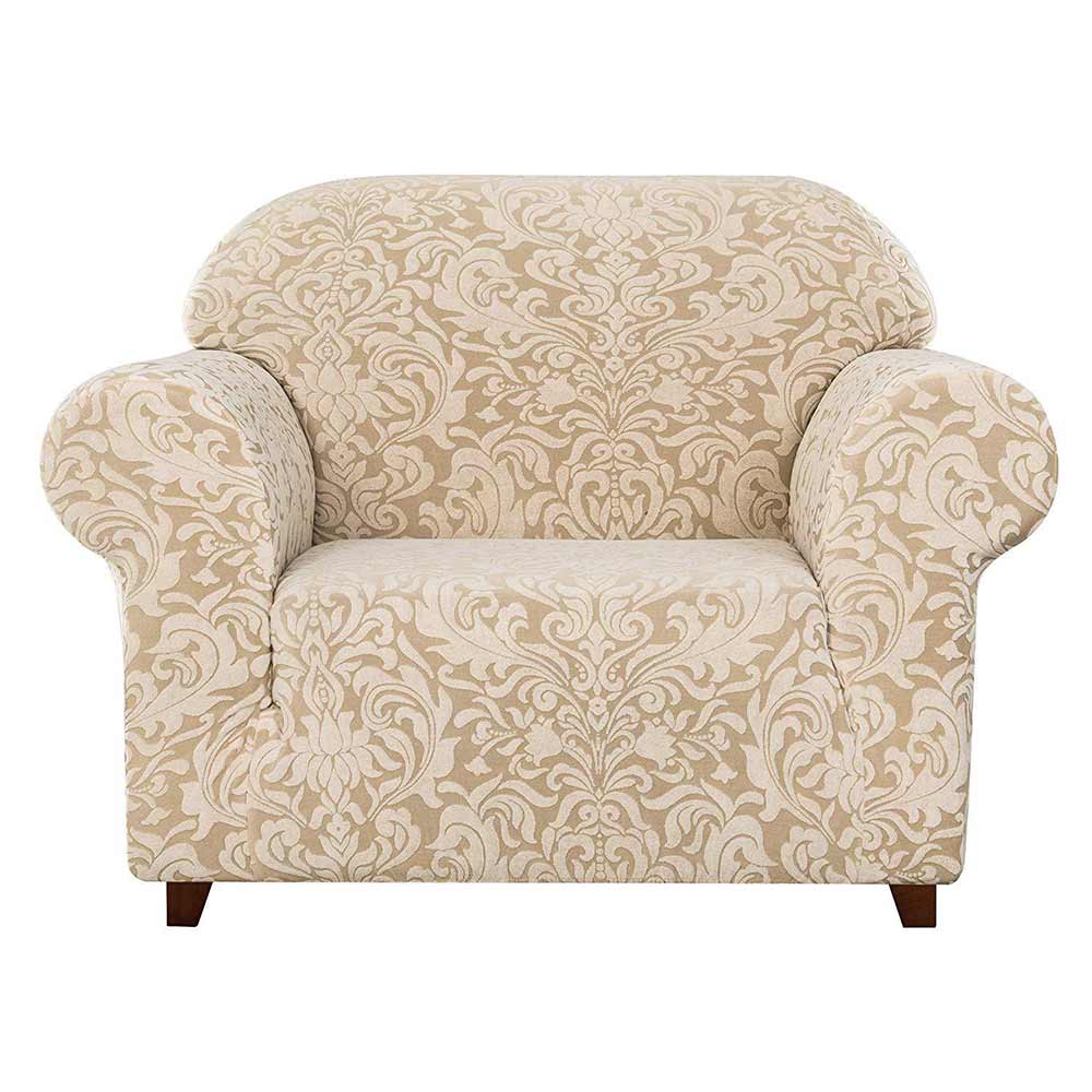 Cilla Jacquard Stretch Sofa Slipcover