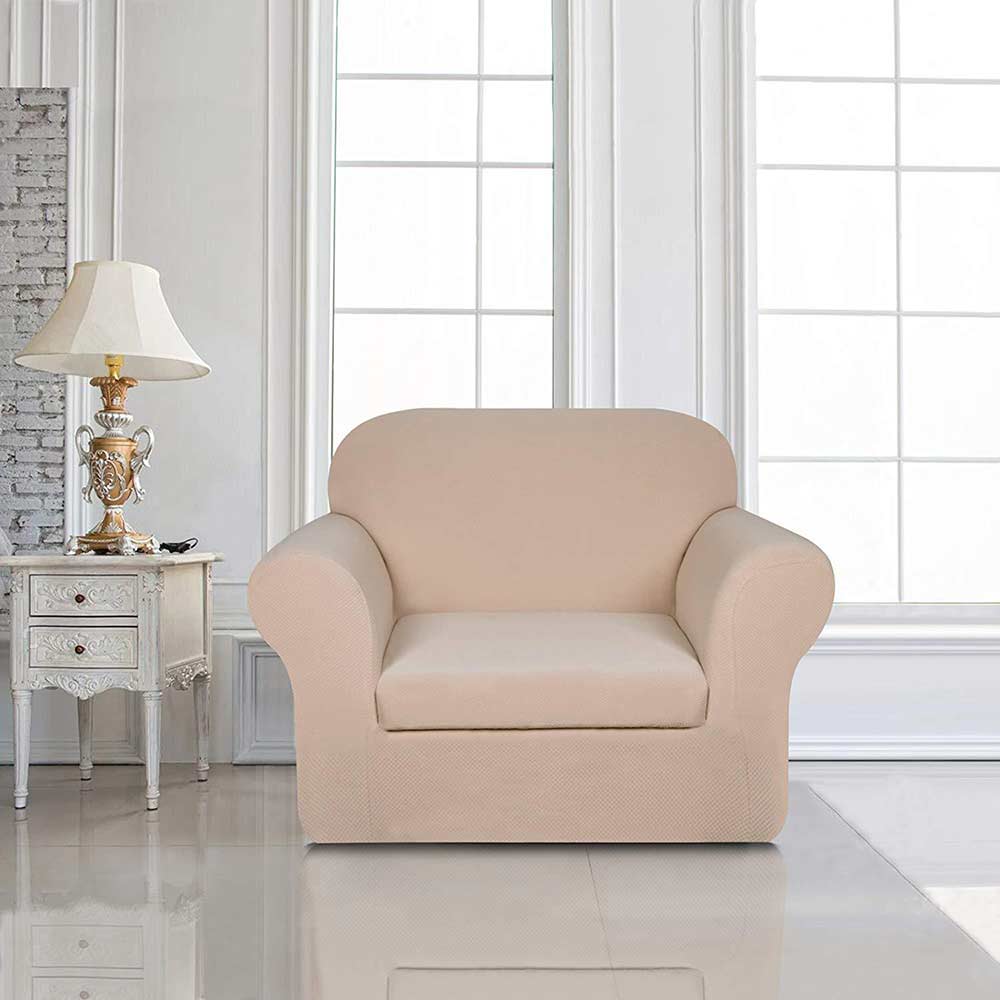 Diane Knit Jacquard Spandex Stretch Sofa Cover