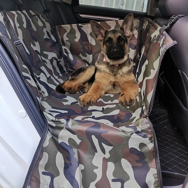 Dog Car Seat Cover Waterproof Pet Travel Dog Carrier Hammock Car Rear Seat Protector Mat Safety Carrier Dogs Cats Car Seat Bag
