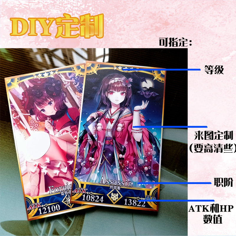 Anime Fate Grand Order Collectible Game Cards Hobby Toys Rare Anime Collection Limited Edition Merchandise - 3