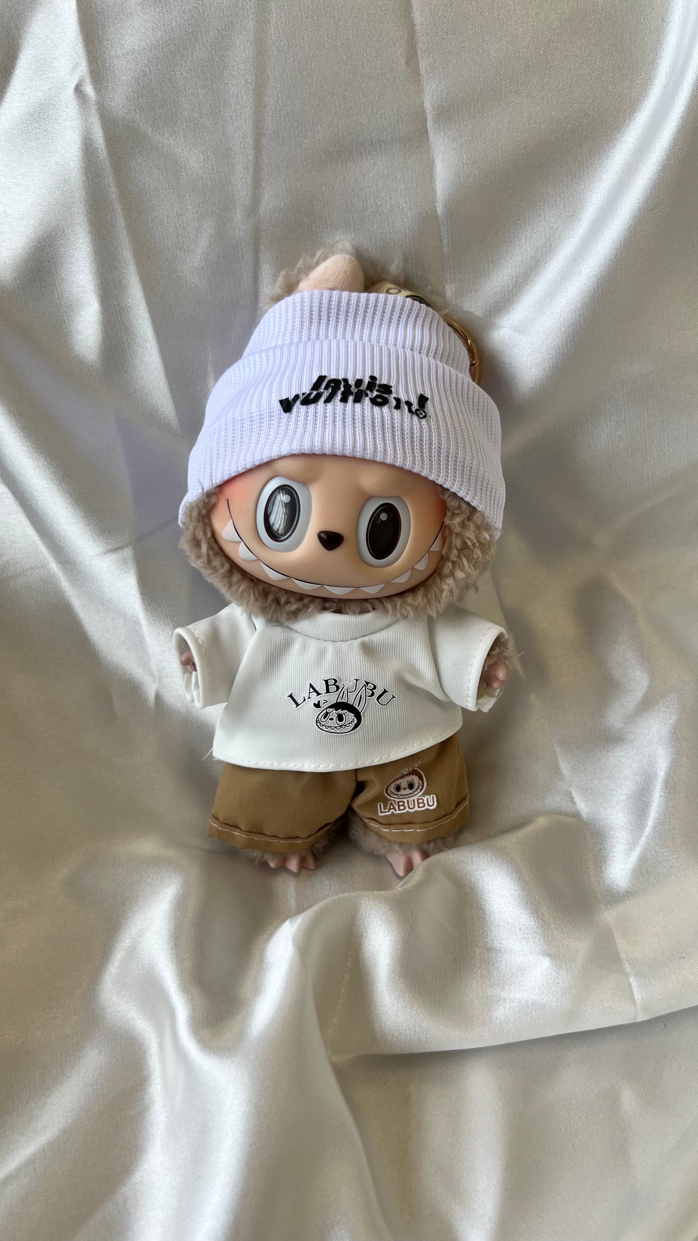 Labubu Outfits Urban Streetwear Chill Set (No Doll Included)