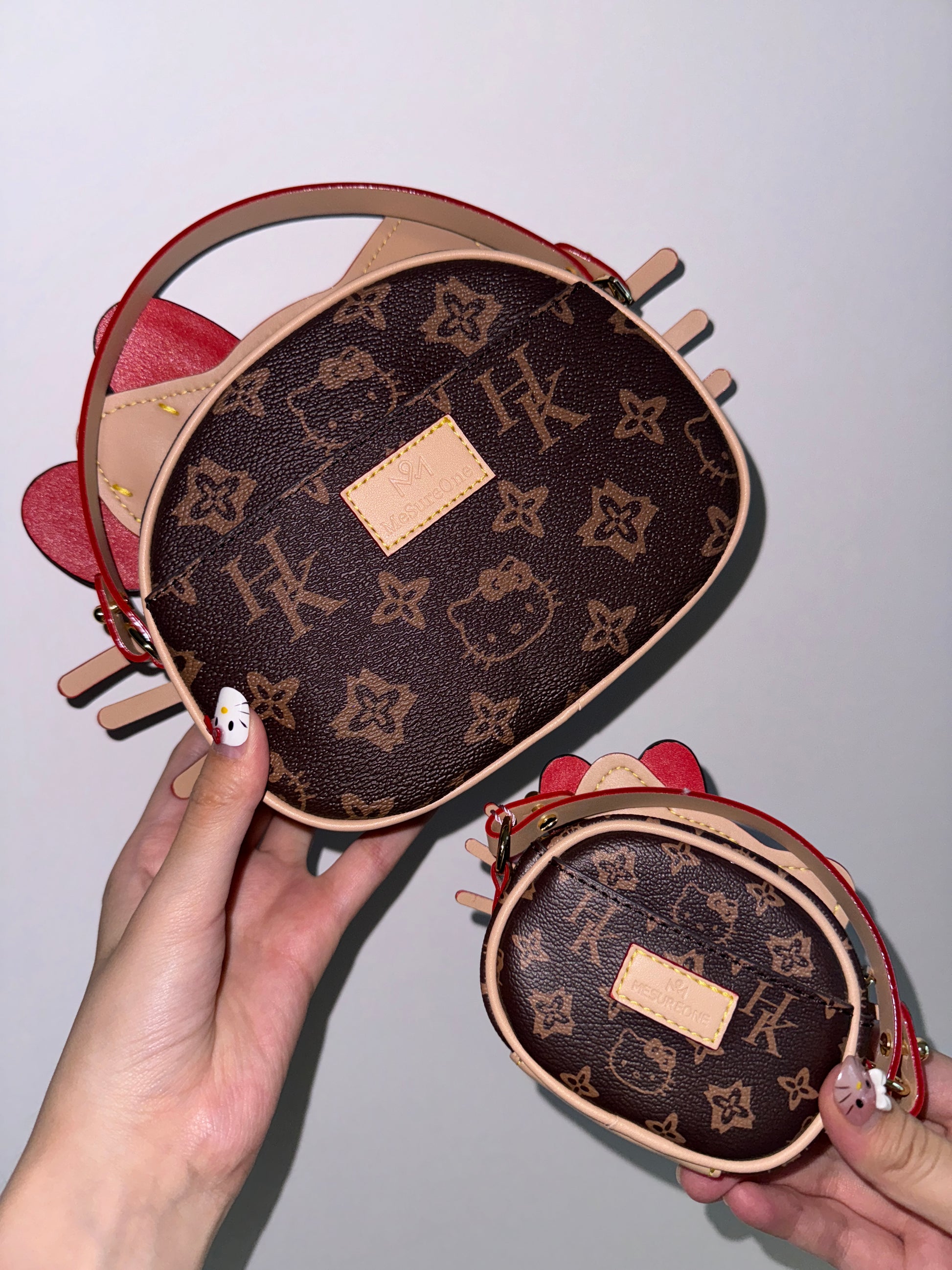 Hellokitty Mini Purse Bag Mini Top Handle Clutch Crossbody Handbag Mini Cute Purse Lipstick Bag Ladies Accessories Gift