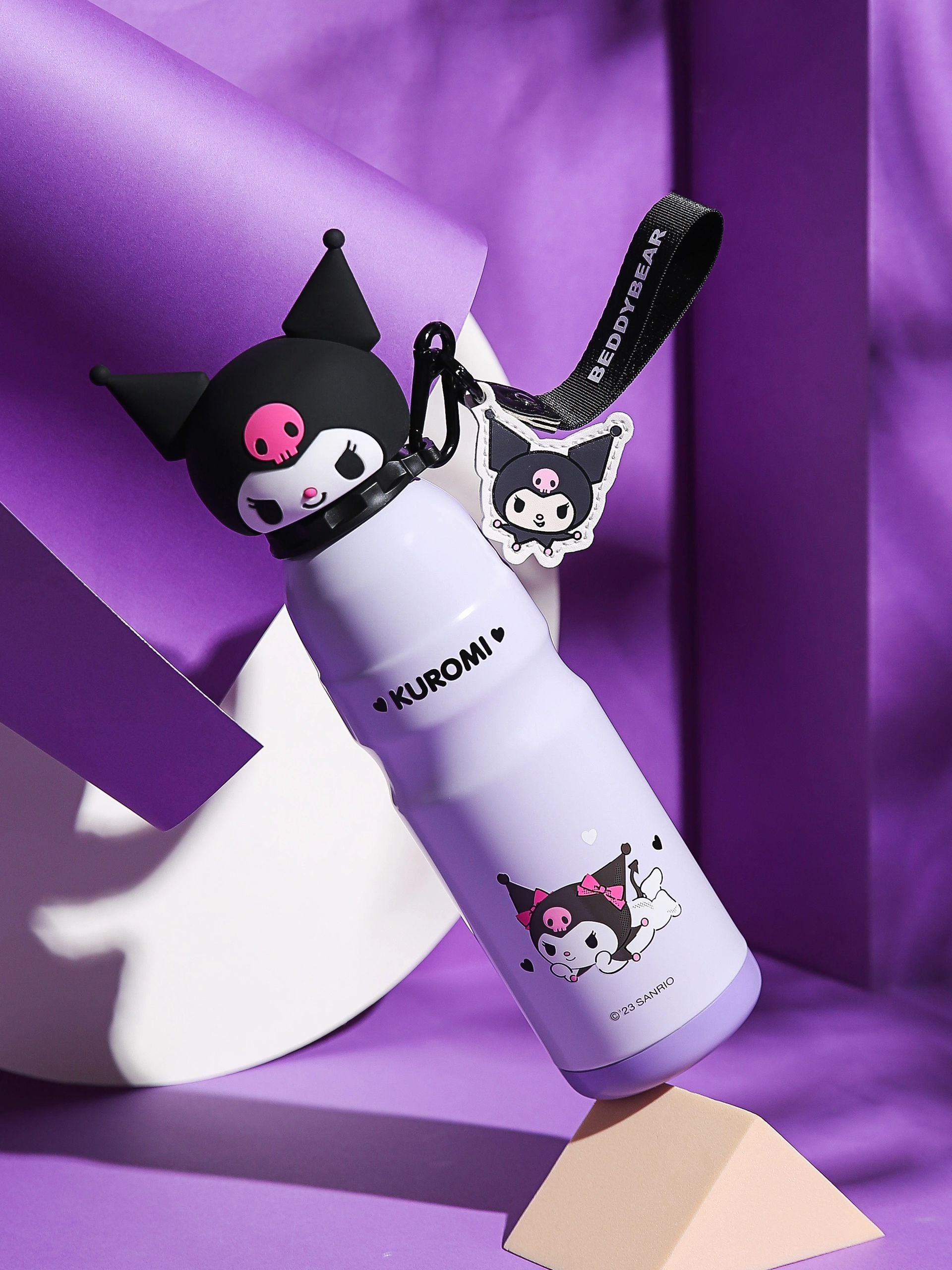 Hellokitty/Kuromi Water Bottle insulated stainless steel thermos(20.2oz/600ml)