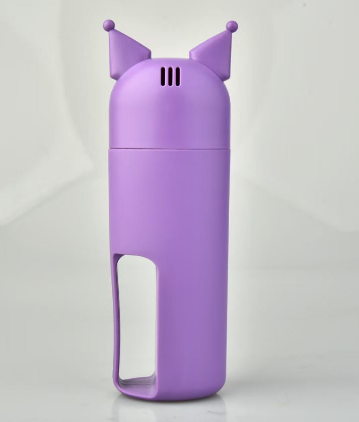 Hellokitty Travel Toothbrush Cup 2 Toothbrush Included Portable Business Trips Wash Cup Holder Travel Toothpaste Holder Organizer