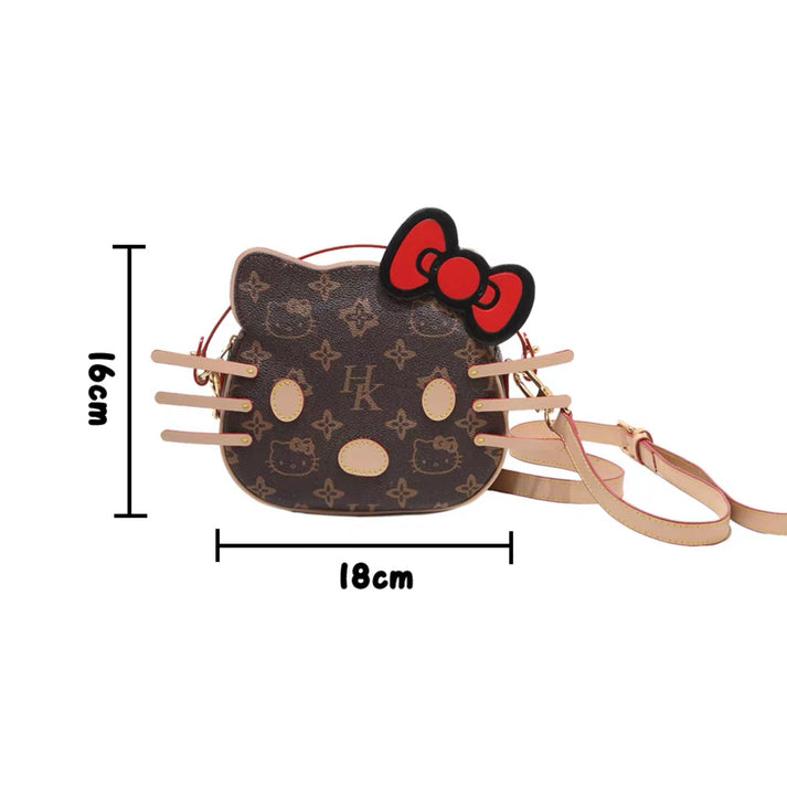 Hellokitty Mini Purse Bag Mini Top Handle Clutch Crossbody Handbag Mini Cute Purse Lipstick Bag Ladies Accessories Gift