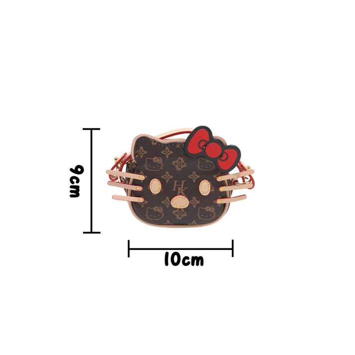 Hellokitty Mini Purse Bag Mini Top Handle Clutch Crossbody Handbag Mini Cute Purse Lipstick Bag Ladies Accessories Gift