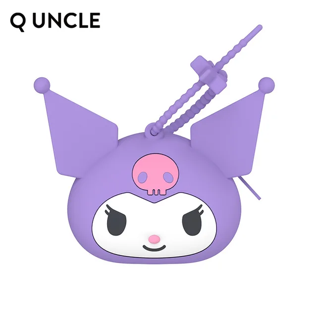 Kawaii Sanrio Hello Kitty Kuromi Mini Silicone Coin Purse Children Cute Caryoon My Melody Coin Purse Children Bag Girl Gifts