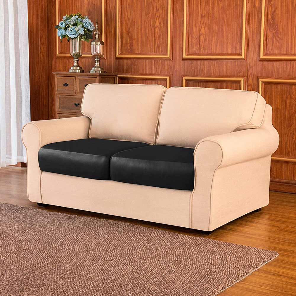 Norfinch PU Leather Stretch Sofa Cushion Cover
