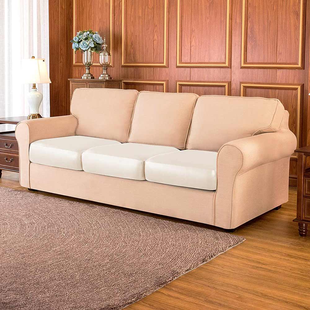 Norfinch PU Leather Stretch Sofa Cushion Cover