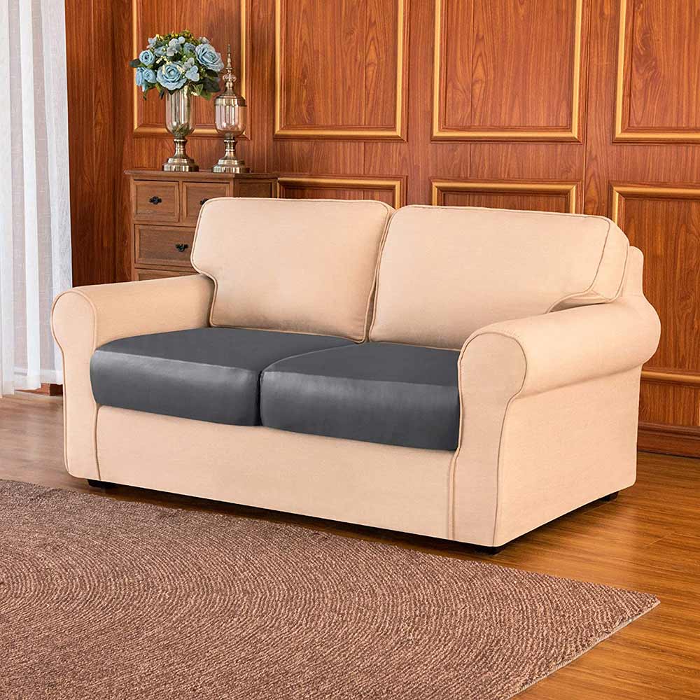 Norfinch PU Leather Stretch Sofa Cushion Cover
