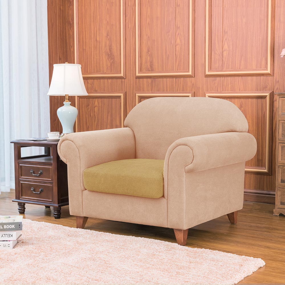 Oswin Raised Dots Stretch Sofa Cushion Cover