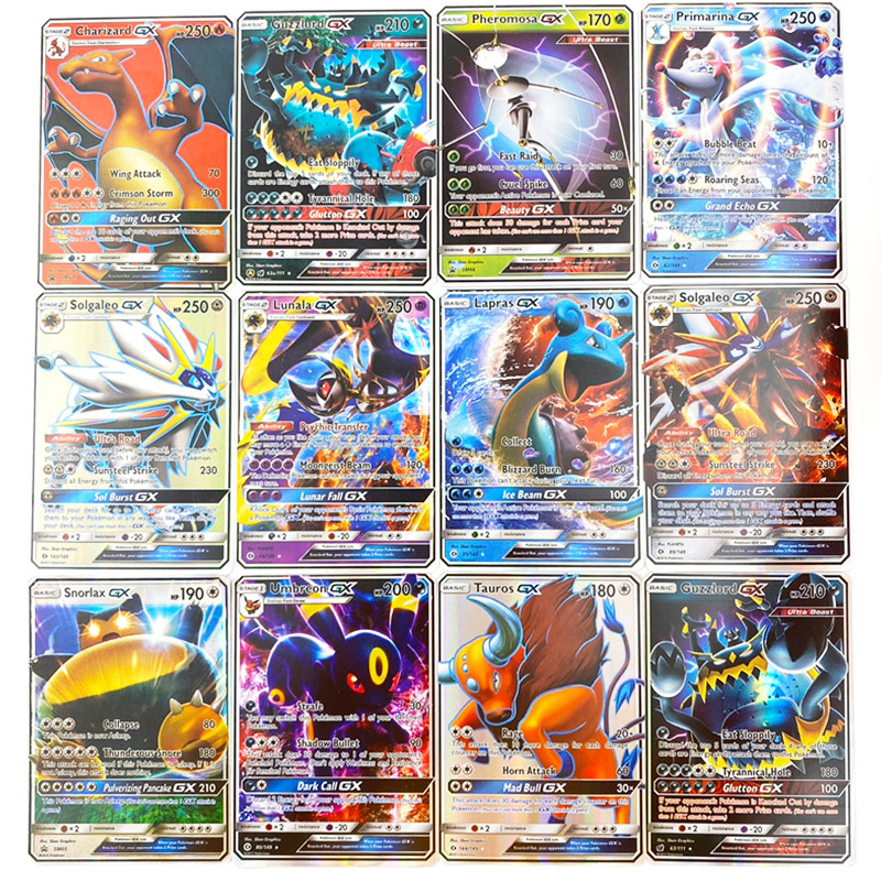 Pokemon Gx Shining Vmax Tag Team Trading Card Game For Children By Takara Tomy Collectible Toy Battle Cards - 9