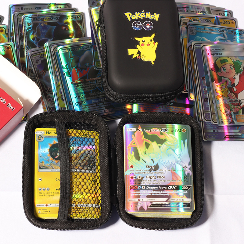 Pokemon Vmax GX Card Box Gift Charizard Pikachu More - 9