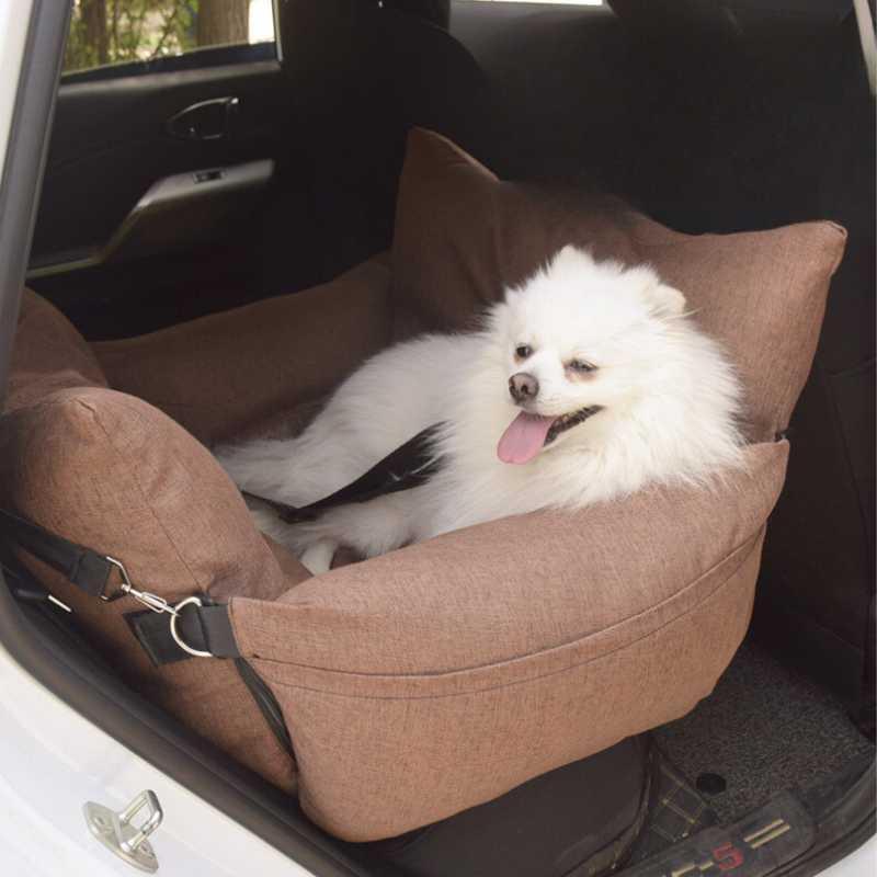 Pet Seat Bed Dog Bed Travel Cat Bed Mat Puppy Carrier Seat Bag Folding Pet Carriers Bag Carrying For Cat Dogs Transportin Safety