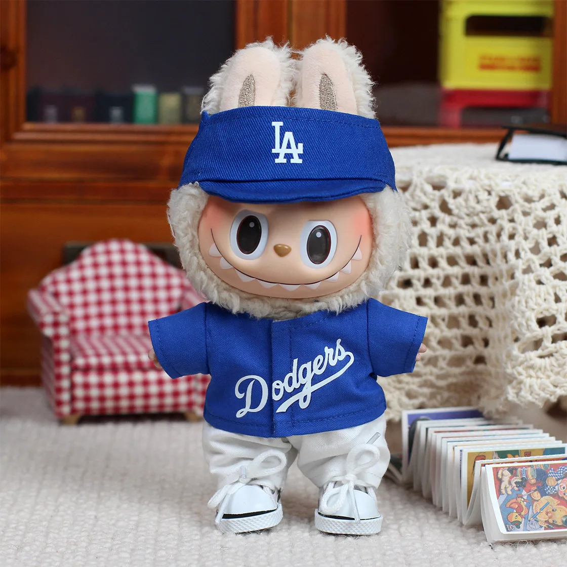 Labubu Dodgers Series - Outfit (No Doll Included)