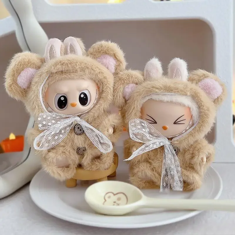 Labubu Cute Animal Hoodie Set Collection (No Doll Included)
