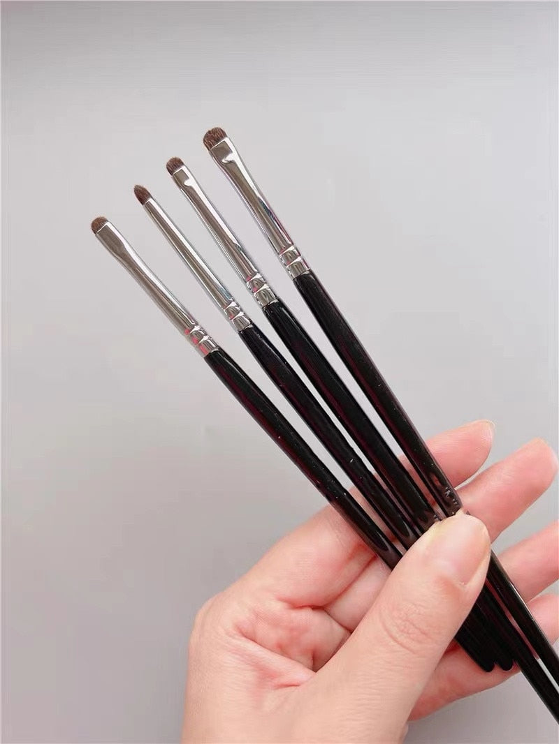 Detail small Eyeshadow Makeup brush Pony hair Precision Eye shadow Makeup brushes Tapered Smudge cosmetic tools