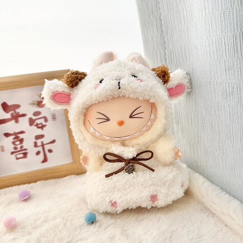 Labubu Cute Animal Hat Outfit Collection (No Doll Included)