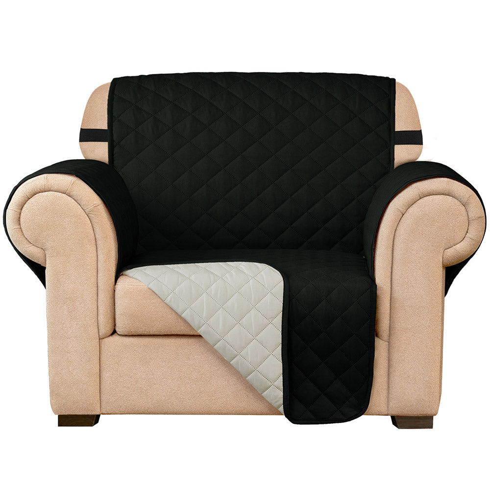 Connor Reversible Sofa Slipcover With Pockets