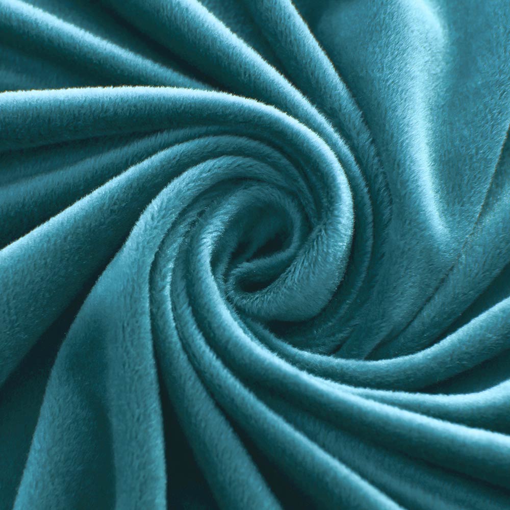 Anita Mid-Century Velvet Plush Stretch Sofa Cover