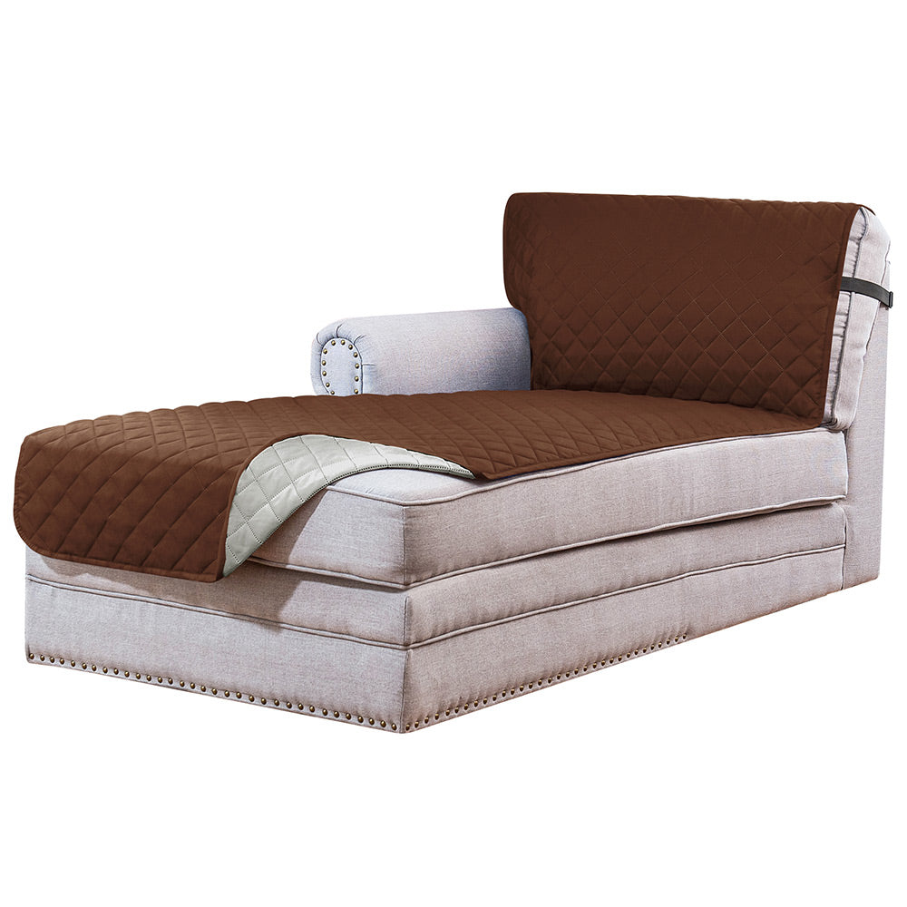 Caledonia Reversible Chaise Sofa Slipcover